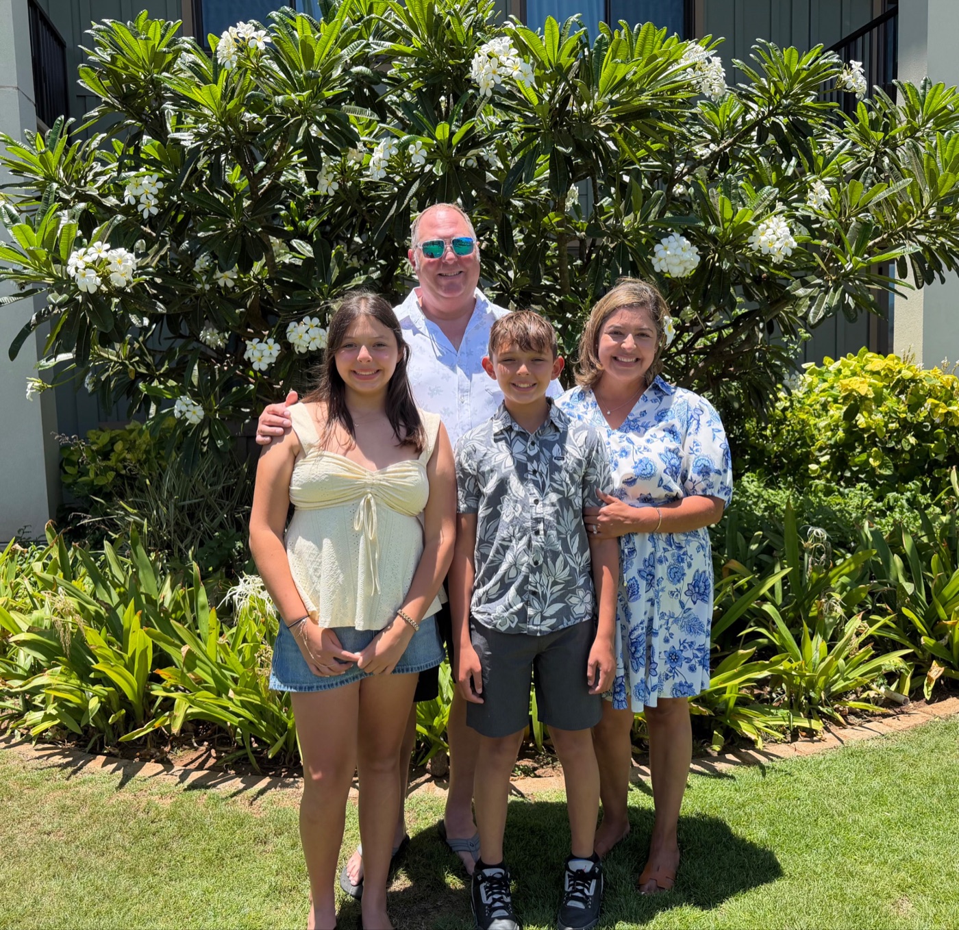 Rosa Menart, SCJ PA Secretary, with her family
