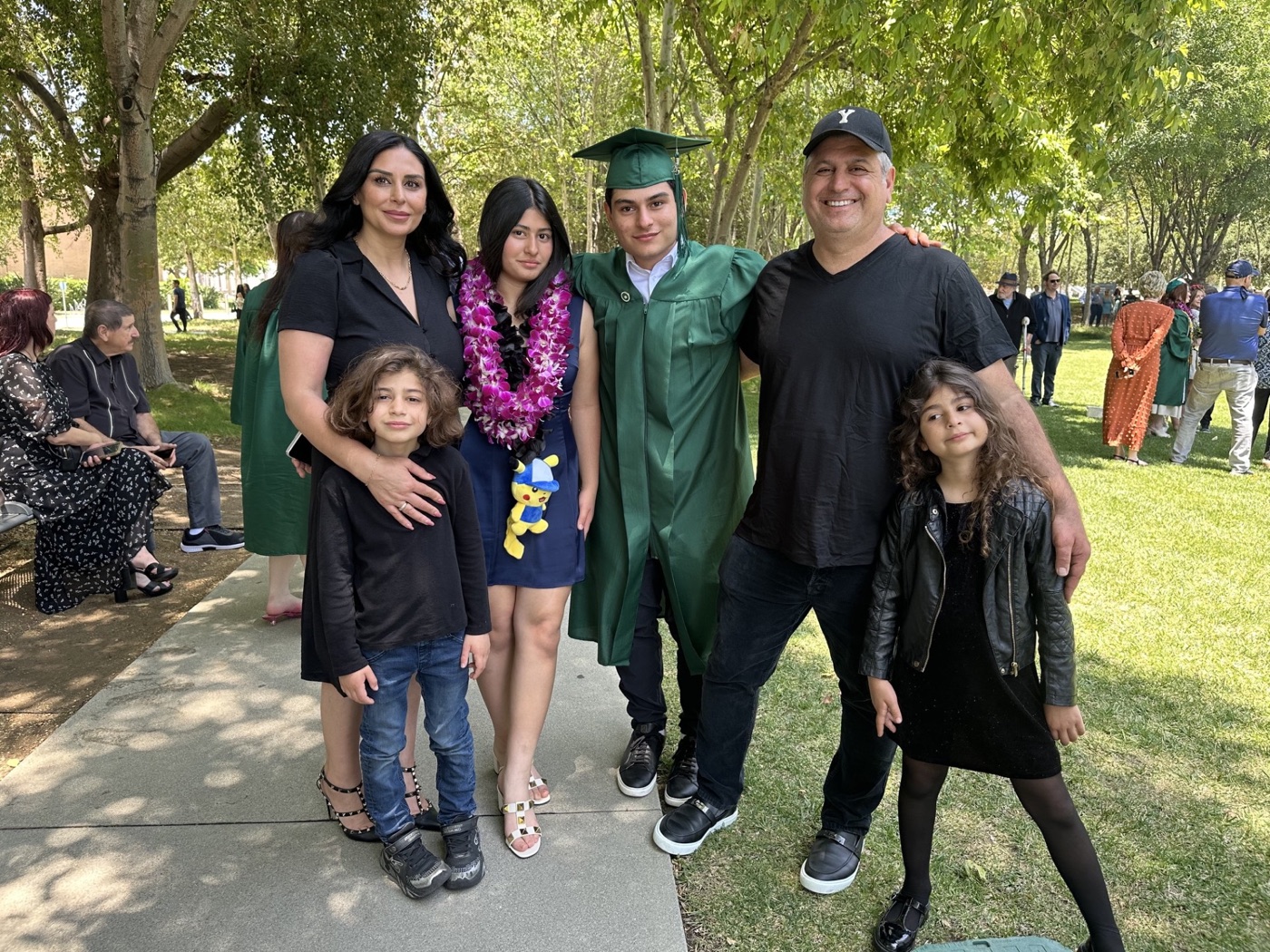 Sima Seropian, SCJ PA Treasurer, with her family