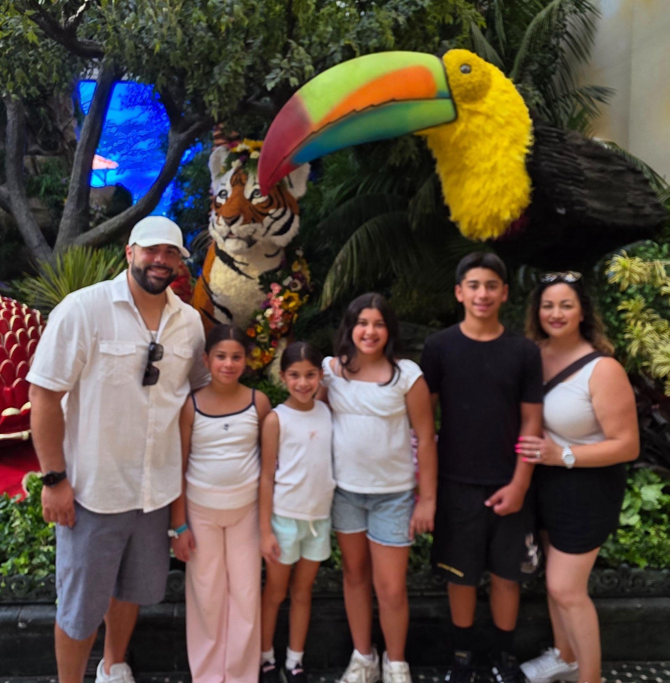 Vanessa Prado, SCJ PA President, with her family